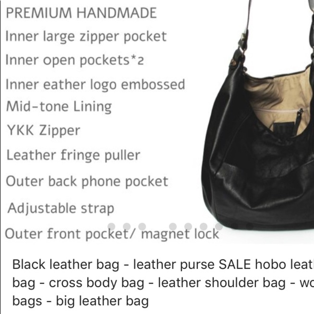 Hobo hand bag